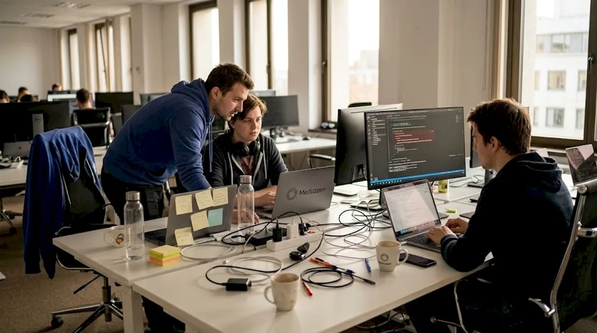 Development Team at Work